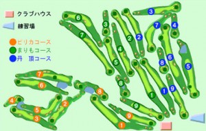 阿寒CCコース全体図